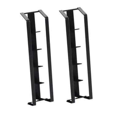 Imagem de WeiLaiKeQi Conjunto de 2 Porta-Cápsulas de Café Adesivos, Acessórios de Bar e Organizador para Escritório, Preto