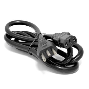 Imagem de Cabo de Força Tripolar 10A 1,5m C13 – Alta Durabilidade, Compatível com PC, Notebook e Monitor – Conexão Segura e Estável Premium