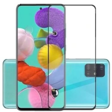 Imagem de [GL CASES] Película Para Samsung A51 Vidro Temperado Anti Impacto Risco 3D 9H Pelicula Samsung Galaxy A51 Protetor De Tela Com Cobertura Total + Kit De Limpeza