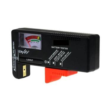 Imagem de Testador Digital Universal De Voltagem De Bateria Para Pilhas AA AAA C