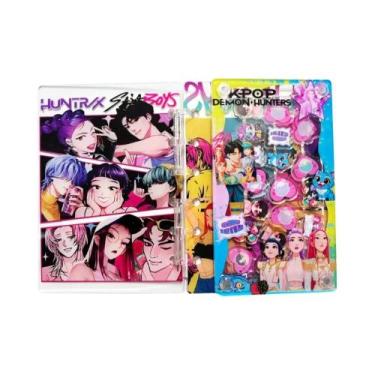 Imagem de Caderno De Anime Kpop Demon Hunters Rumi Mira Zoey, Diário De Desenho,