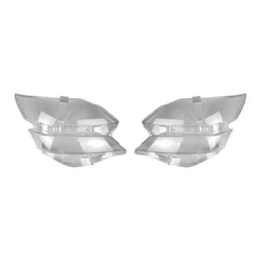 Imagem de Lente do farol transparente capa abajur escudo do farol Compatível com toyota vellfire 2008 2009 2010 2011 2012 2013 2014(1 Pair)