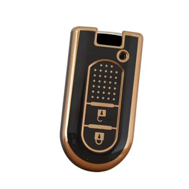 Imagem de Capa protetora de chaveiro inteligente de 2 botões compatível com Toyota Rush/Daihatsu Tanto LA600S/LA800S/Perodua, acessórios para chaves de carro
