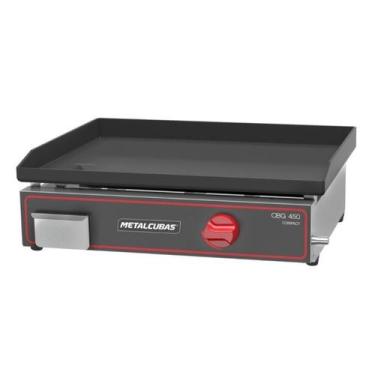Imagem de Chapa Churrasqueira 45x45 a Gás Compact CBG 450 C Metalcubas