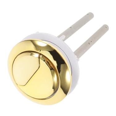 Imagem de POPETPOP Peças de tanque de vaso sanitário Glacier Bay assentos de vaso sanitário redondo kit de substituição de botão duplo padrão cor aleatória