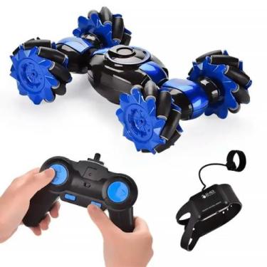 Imagem de Carro de Controle Remoto Evolution Manobras Radicais Azul 2.4G BR1647 