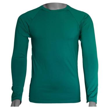 Imagem de Camisa Térmica Manga Longa em Poliéster C/ Elastano Compressão Slim-Unissex