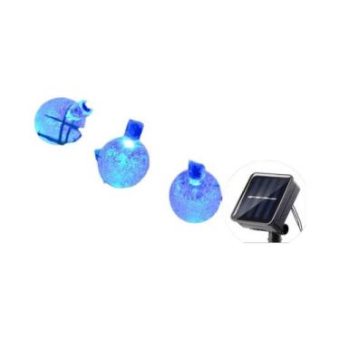 Imagem de Luz Solar De Cordão Para Exterior 5 7 12m LED Com Globos De Cristal Pa