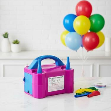 Imagem de Inflador Compressor 220v Bomba Balões Bexigas 2 Bicos - Bhstore