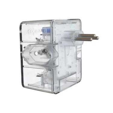Imagem de Protetor Contra Raios Iclamper Energia 3 - 3 Tomadas - Dps - Tecnologia Lcf - Transparente - 26788