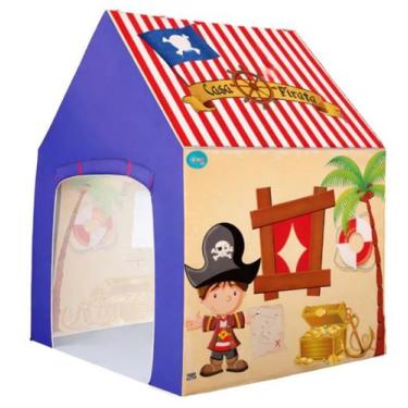 Imagem de Brinquedo Barraca Infantil Minha Fazendinha Casa Pirata Toca Infantil 
