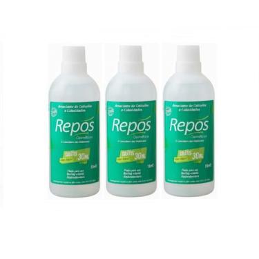 Imagem de Kit Com 03 Amaciante de Cutículas e Calosidades Repos 150ml - Repós