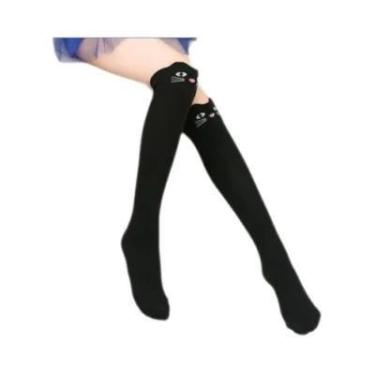 Imagem de Meias Altas De Algodão Com Estampa De Animais Para Meninas 2024, Estil