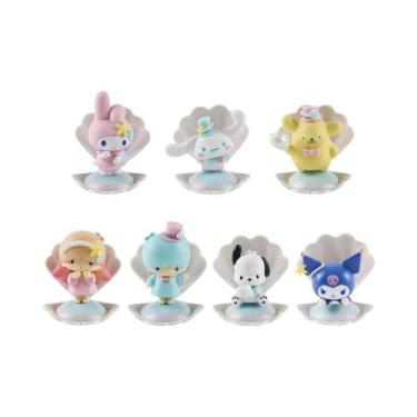 Imagem de Conjunto De Brinquedos Em Caixa Surpresa Da Série Pijamas Kawaii 6 Peç