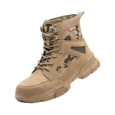 Imagem de Botas De Trabalho Masculinas Com Biqueira De Aço, Anti-furo, Indestrut