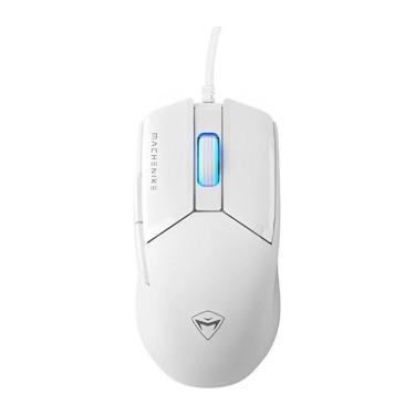 Imagem de Mouse Gamer Machenike M7 Pro, 12.800 DPI, Sensor Instant A825, RGB, USB, Branco - JJ02GL006-Unissex