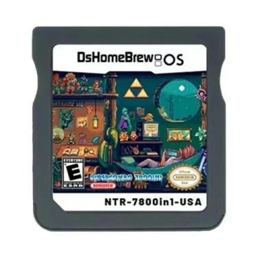 Imagem de Cartão Flash R4 3DS Com Tema Zelda NDS 7800 IN1 Para Jogos Portáteis -