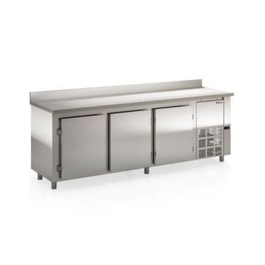 Imagem de Balcão de Encosto 3 Portas 765 Litros GBFE250 Inox Gelopar 220V