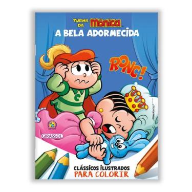 Imagem de Livro - Turma da Mônica - Clássicos Ilustrados para Colorir: A Bela Ad