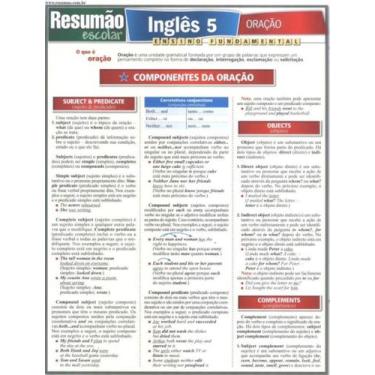 Imagem de Livro - Resumao - Ingles 5 Oracao, 1, 21.4 x 28.4