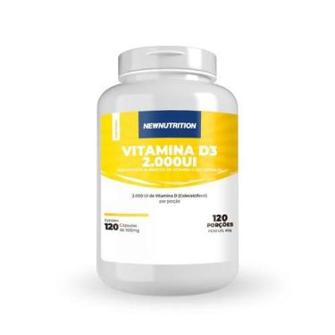 Imagem de Vitamina D 2000UI - 120 Softgels - NewNutrition