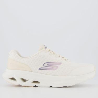 Imagem de Tênis Skechers Glide Step Vortex Feminino Off-White, 38