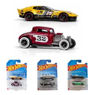 Imagem de Pack 2 Carrinhos em Miniatura Coleção Hot Wheels de Metal, Pack 1