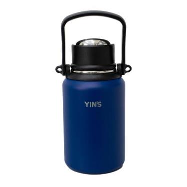 Imagem de Garrafa Térmica Arch Aço Inox 900ml Squeeze Esportiva, Azul