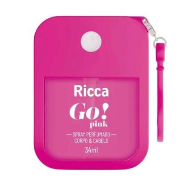 Imagem de Desodorante Spray Ricca Perf Go! Pink 34mL