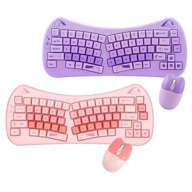 Imagem de Kit Gamer Teclado Semi-Mecânico e Mouse Wireless Altomex com Teclado e Mouse sem Fio Ro...