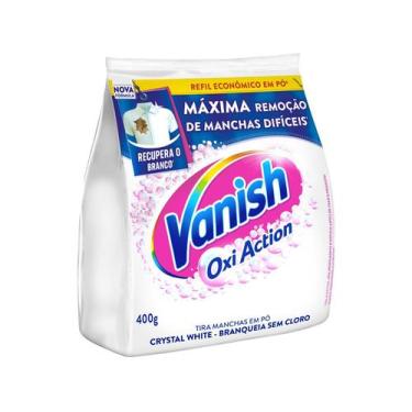 Imagem de Tira Manchas Vanish Crystal White Oxi Action em Pó - Refil 400g, 1, 40