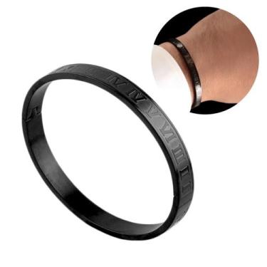Imagem de Bracelete masculino números romanos/ presente masculino/ joia masculin