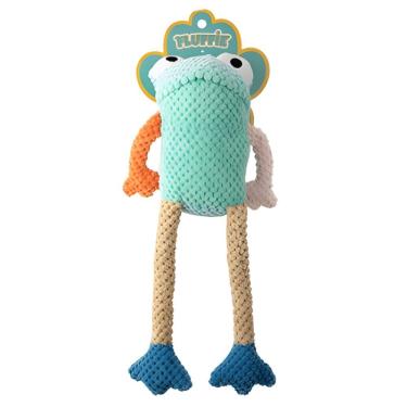 Imagem de Brinquedo Pet de Pelúcia Sapo Fluffie para Cães em Poliéster 8cm X 30cm X 38cm 01 Unidade