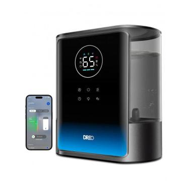 Imagem de Umidificador Inteligente Dreo 8L HM717S Preto Vapor Quente e Frio 110-120V