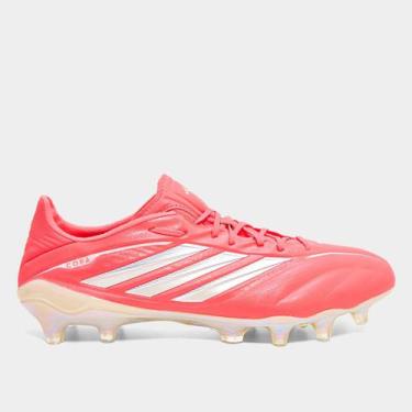 Imagem de Chuteira Campo Adidas Copa Pure IV Elite Copa Do Mundo, Rosa, Bege, 40