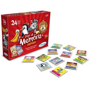 Imagem de Jogo da Memoria Animais 5076.5 Xalingo