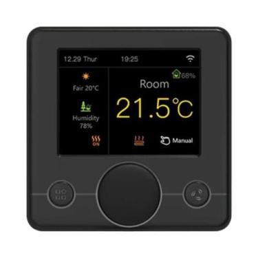 Imagem de Termostato Wi-Fi Inteligente Para Aquecimento De Piso Elétrico, Caldei