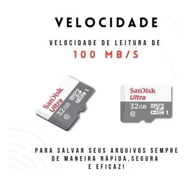 Imagem de Cartão de memória SanDisk SDSQUNC-032G-AN6MA Ultra 32GB - Congratulati