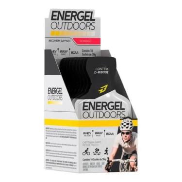 Imagem de Gel Energel Outdoors Cx 10 Sachês De 30g - Bodyaction Sabor - Congratu