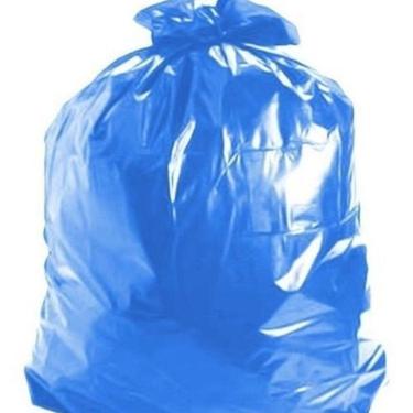 Imagem de Saco De Lixo 100 Litros Pacote Com 100Un Azul