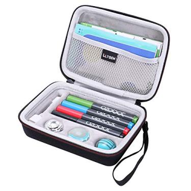 Imagem de (Case for Ozobot Evo App) - LTGEM Carrying Case for Ozobot Evo App-Connected Coding Robot - Fits USB charging cable/playfield/skin/4 colour code markers (Fits a full robotics kit)