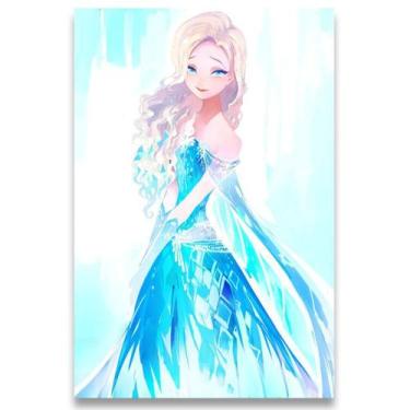 Imagem de Poster Decorativo 42cm X 30cm A3 Brilhante Frozen Disney - Bd Net Coll