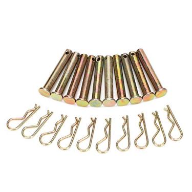 Imagem de Marhynchus 10set R Type Pin Farming Machine Air Cool Engine Accessories 8 * 50mm R Type Pin Set for 178F 186F Miniature Air Cooled Engine