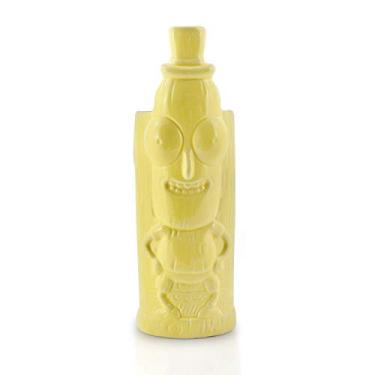 Imagem de Beeline Creative Geeki Tikis Rick & Morty - Caneca de bumbum Mr. Poopy | Copo de cerâmica oficial Rick & Morty Tiki | Comporta 340 ml