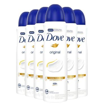 Imagem de Kit Desodorante Dove Aerosol 150Ml/89G - 6 Unidades