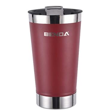 Imagem de Copo Térmico Benoá KC-MD500 500mL Inox (Vermelho)