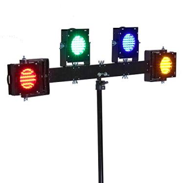 Imagem de DELTRONICA Kit de Iluminação para Eventos com 4 Canhões de LED Multicoloridos