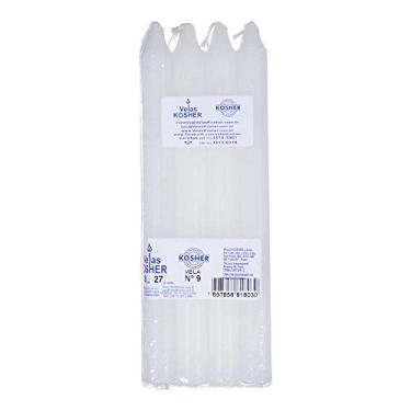 Imagem de Velas N.09 8 Unidades Kosher Parve