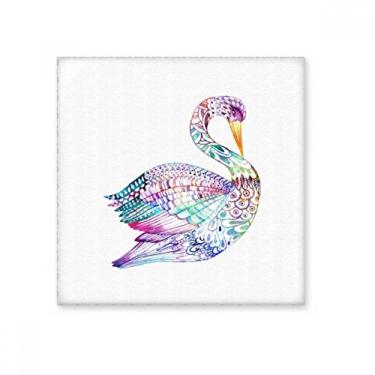 Imagem de Azulejo de cerâmica colorido em aquarela de pássaro brilhante decalque de pedra adornada de tijolos vitrificados