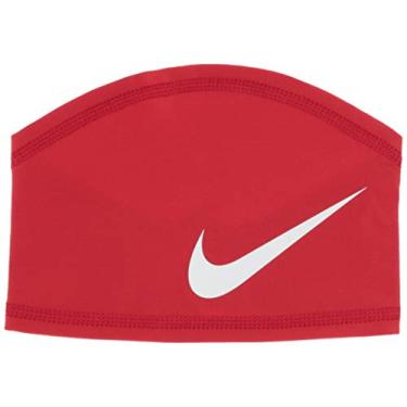 Imagem de Nike Adulto Pro Dri-Fit Skull Wrap 4.0 Vermelho/Preto, Vermelho/Branco, Tamanho Único